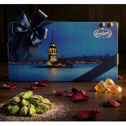 Kız Kulesi Ahşap Kutuda Ezme